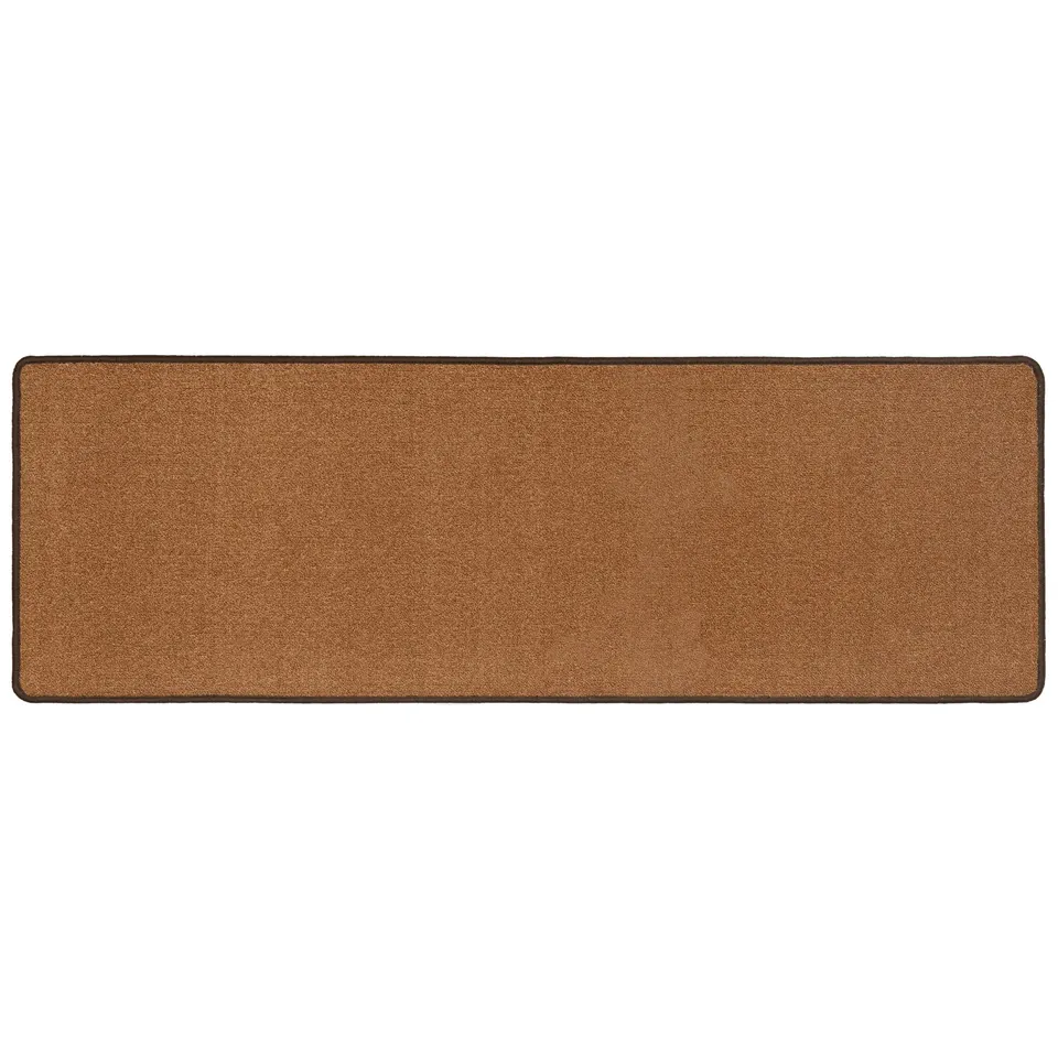 Baroni Home Tappeto Cucina Antiscivolo Marrone 57x180 cm