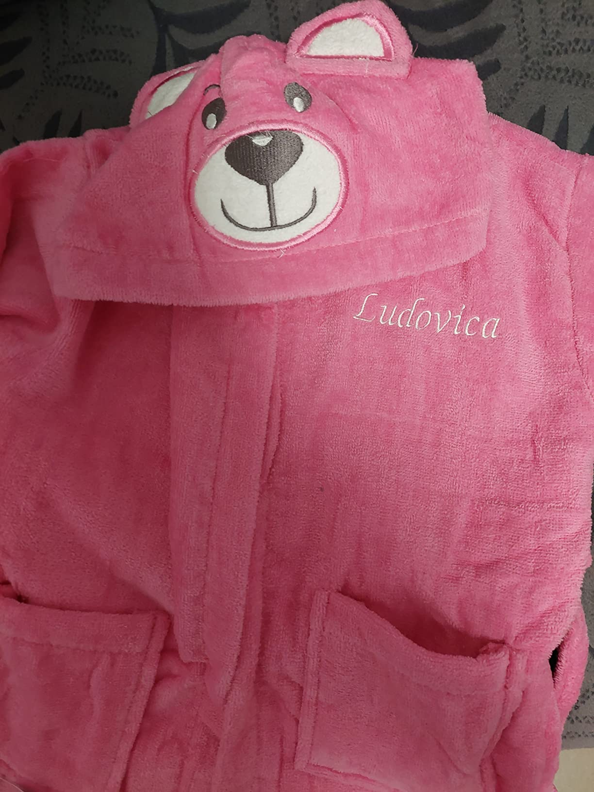 Baroni Home Accappatoio Bimbo Blu 0-2 Anni Cotone