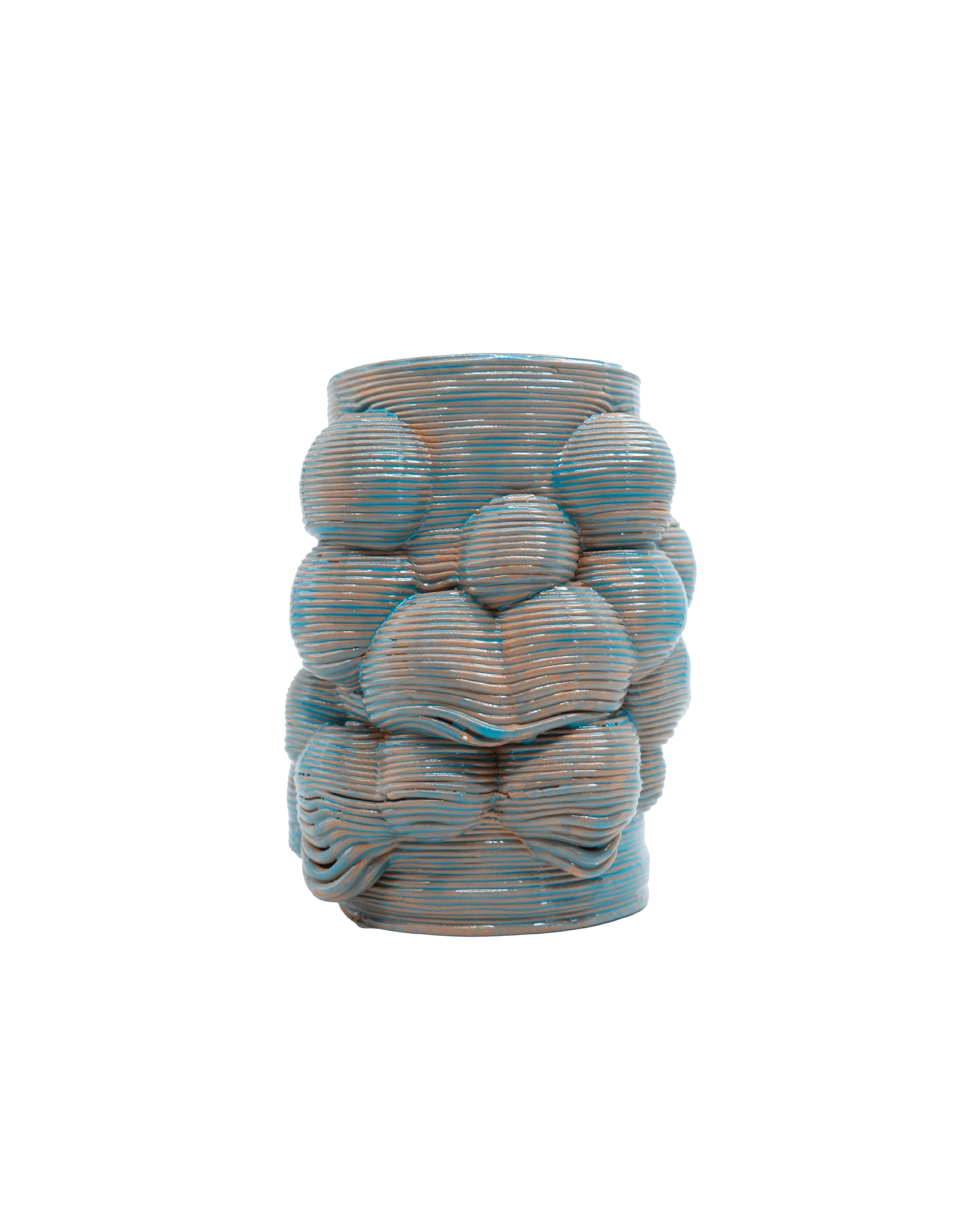SuperForma Bolle 03 vaso azzurro turchese