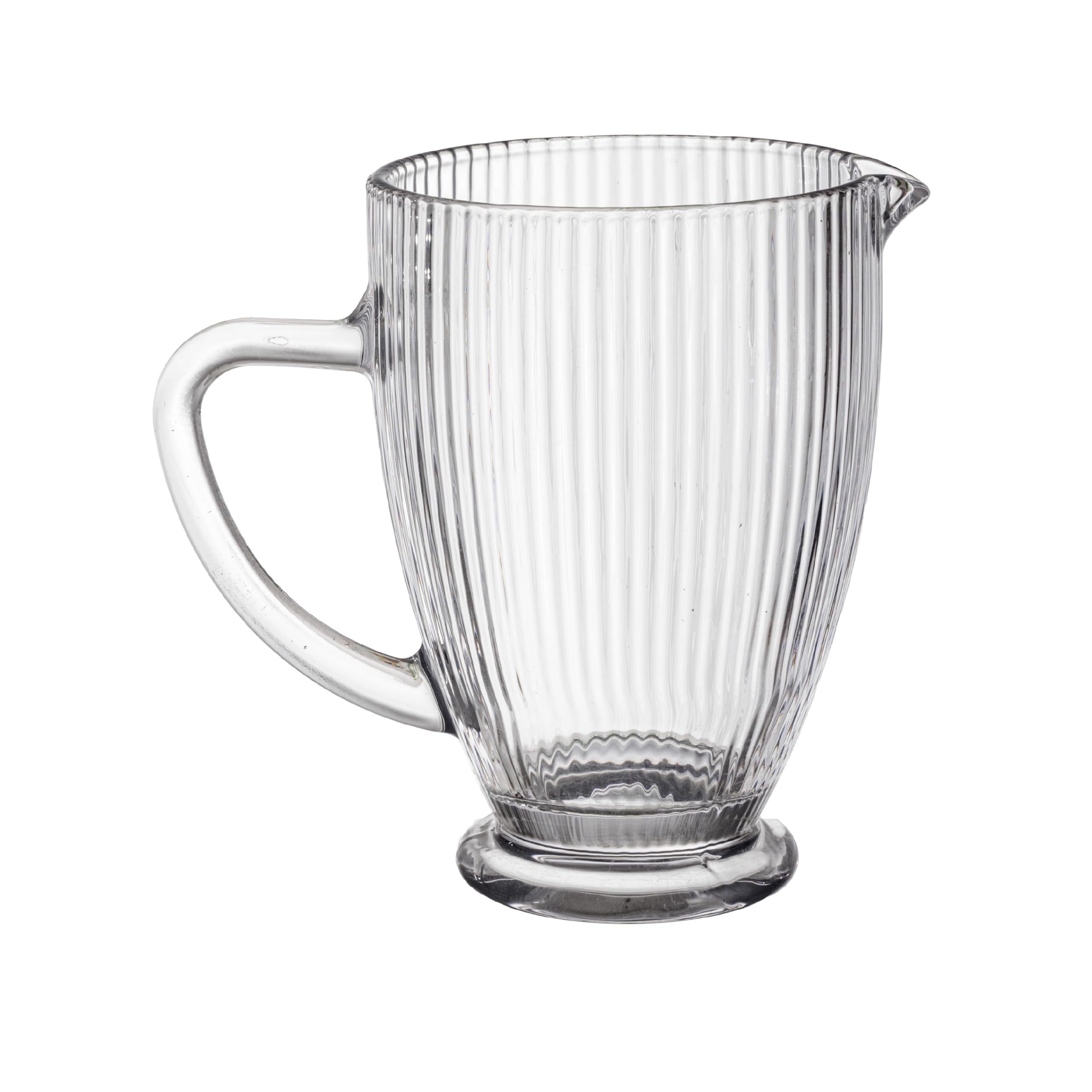 Baroni Home Caraffa Vetro Rosa 1L Antigoccia 20x13x19 cm