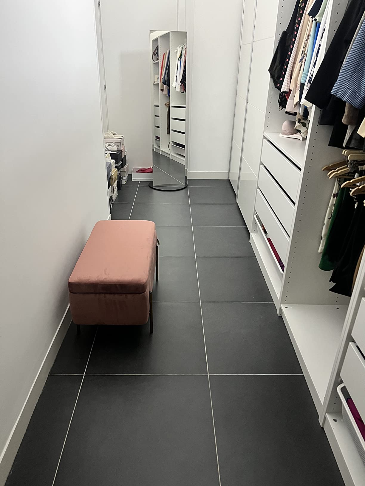 Baroni Home Cassapanca Pieghevole Gialla 80x40x40 cm Velluto