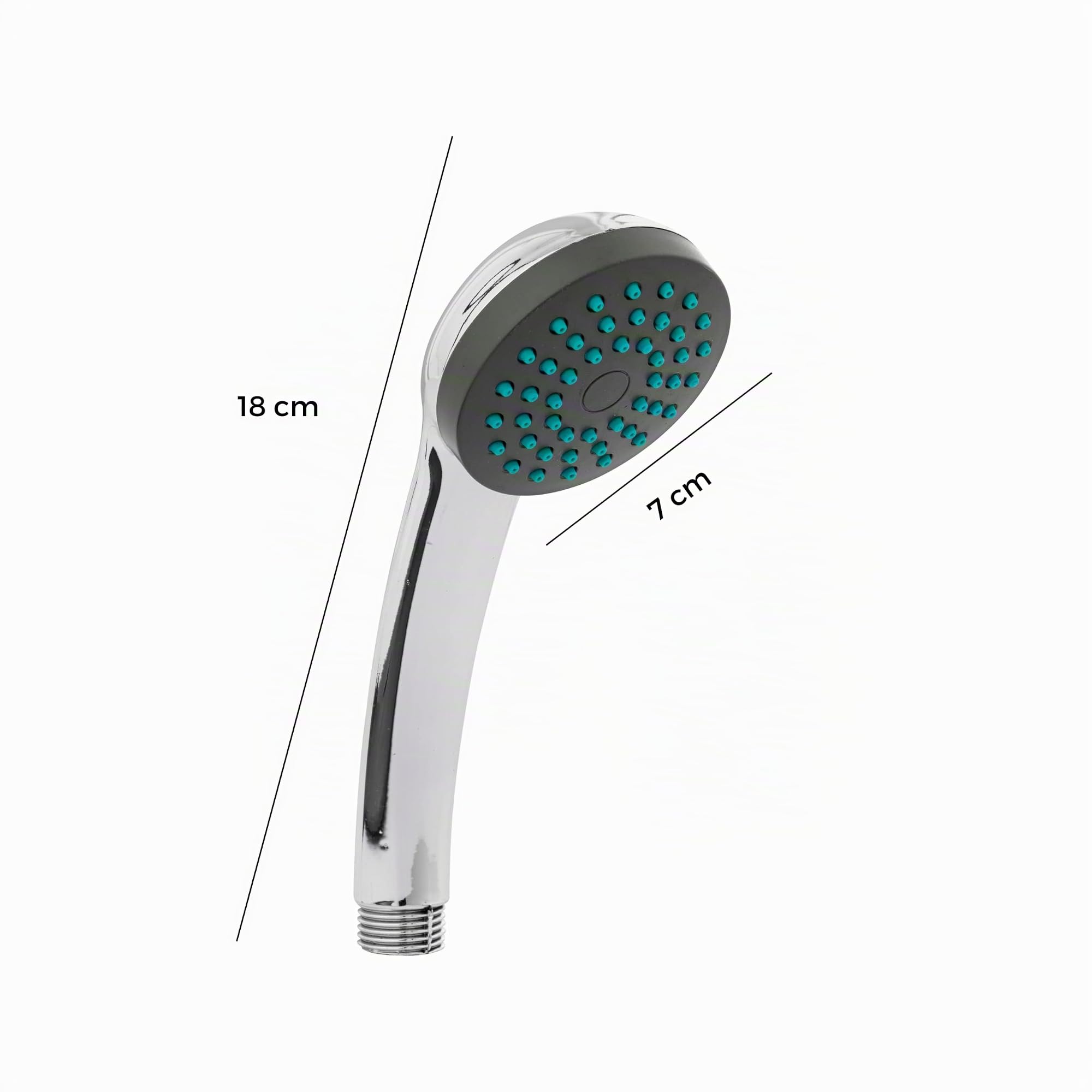 Baroni Home Soffione Doccia Anticalcare Alta Pressione Classico