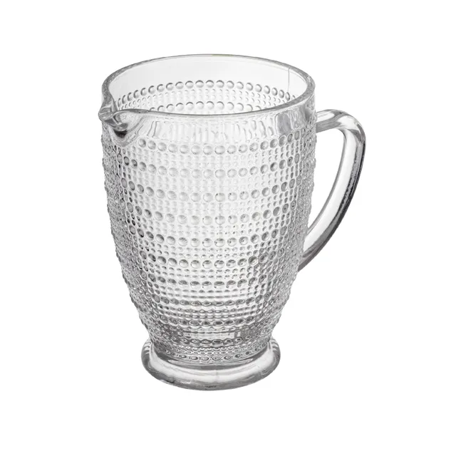Baroni Home Caraffa Vetro Trasparente Pois Antigoccia 1L