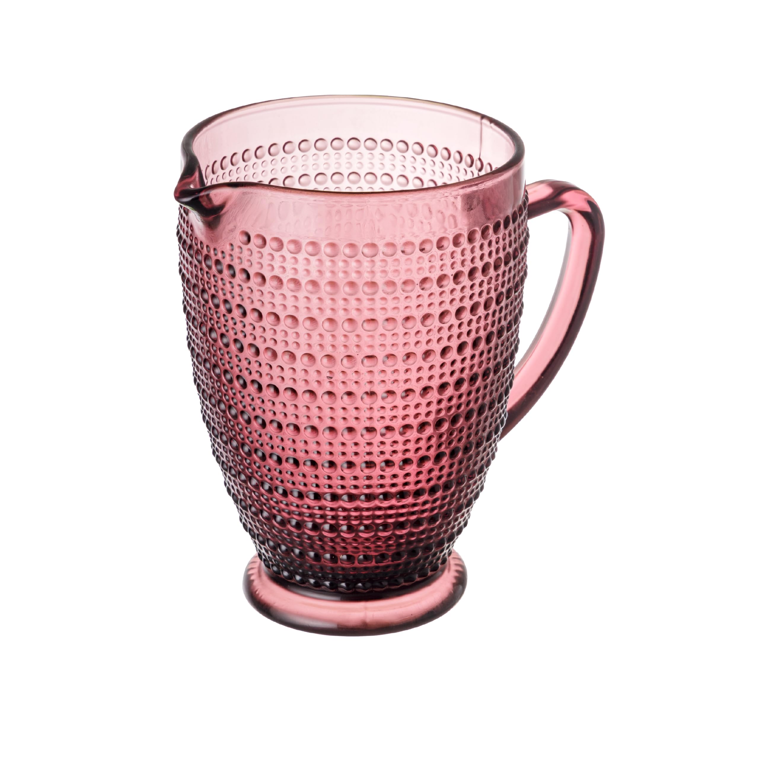 Baroni Home Caraffa Vetro Trasparente Pois Antigoccia 1L