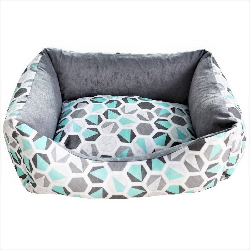 PetPlus Hexagon fodera ricambio cuccia cani gatti grigia