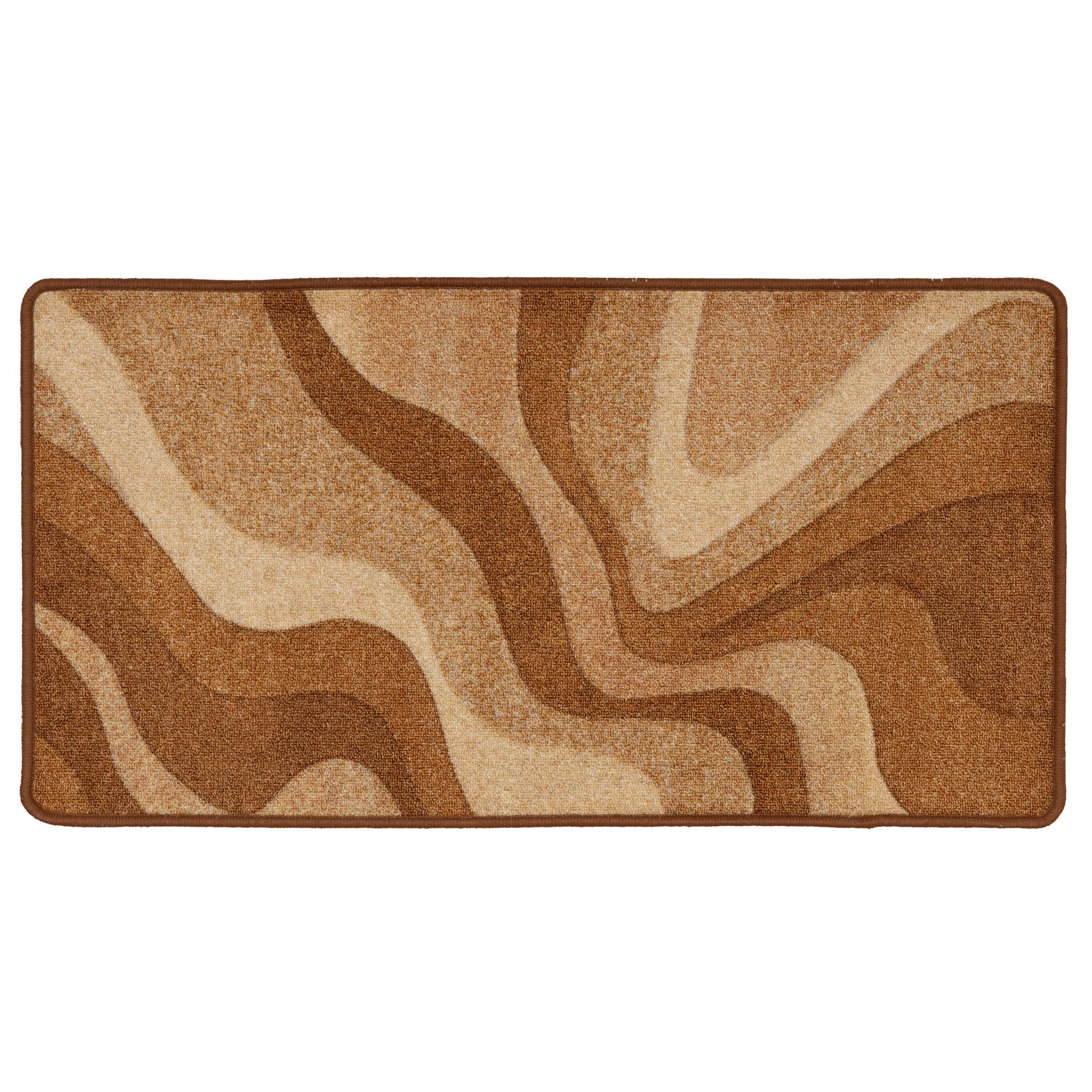 Baroni Home Tappeto Cucina Antiscivolo Beige 57x140 cm