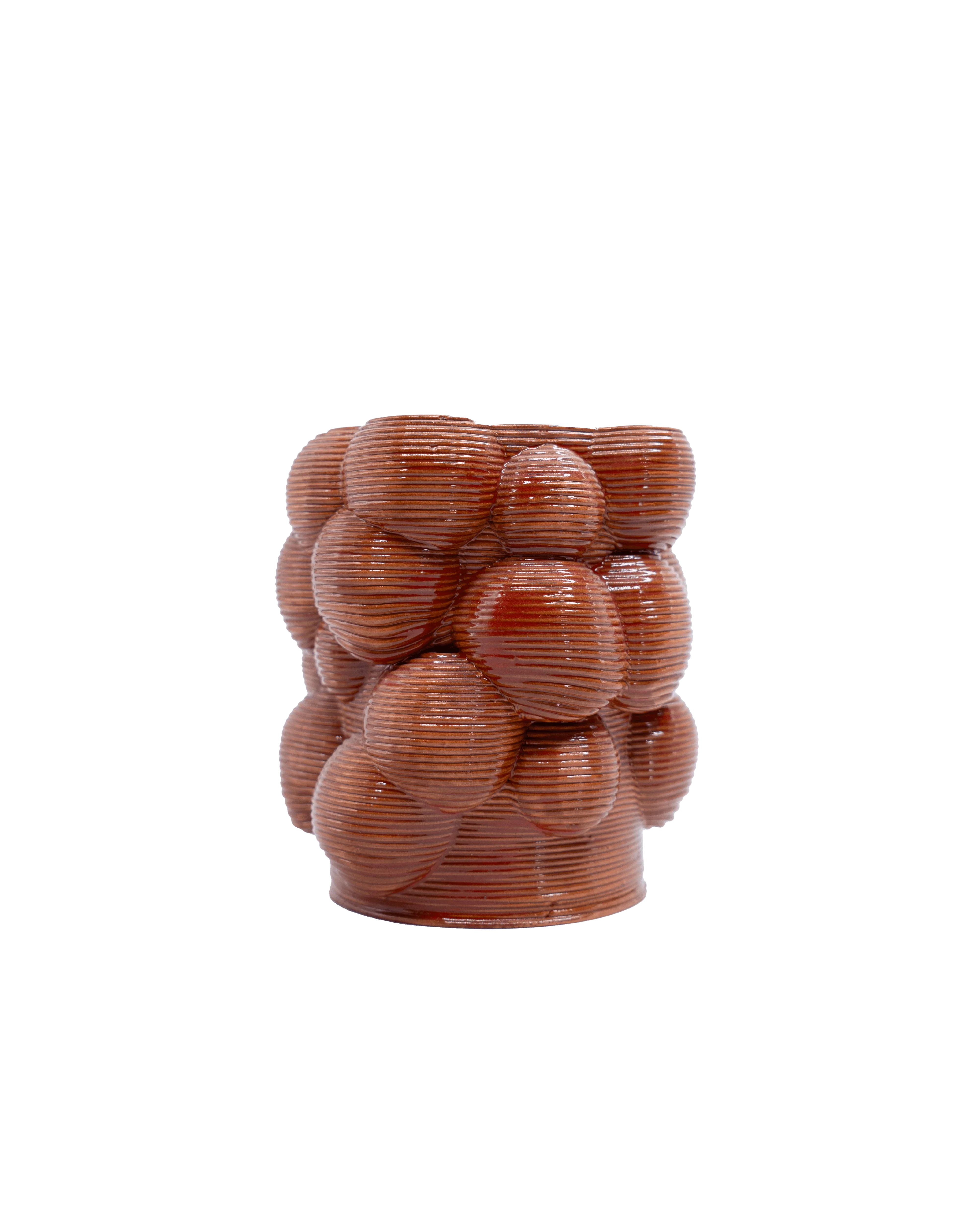 SuperForma Bolle 04 vaso smalto ramato