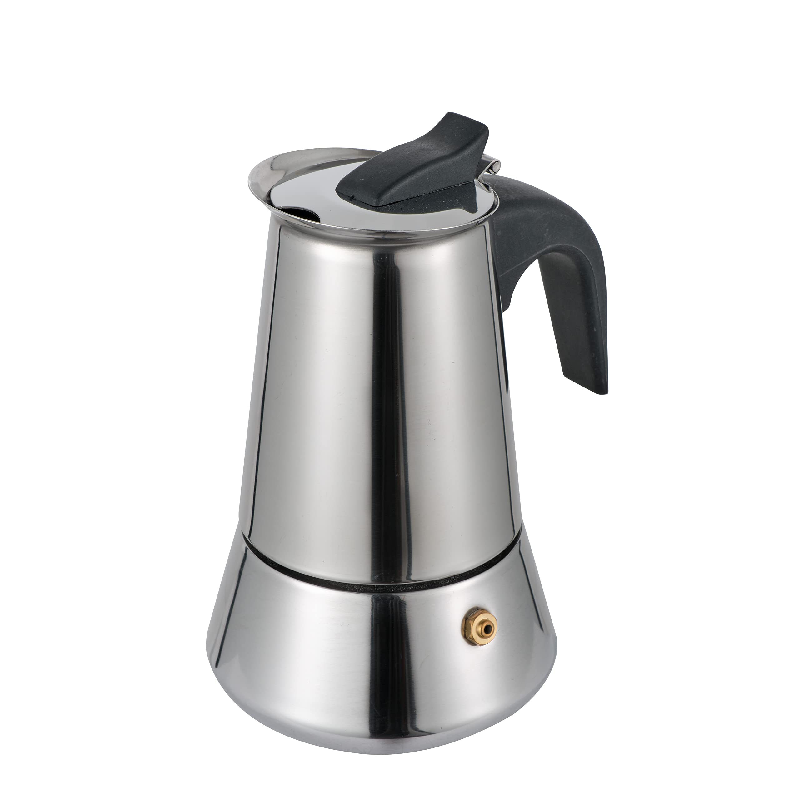 Baroni Moka Express Caffettiera Acciaio 2 Tazzine
