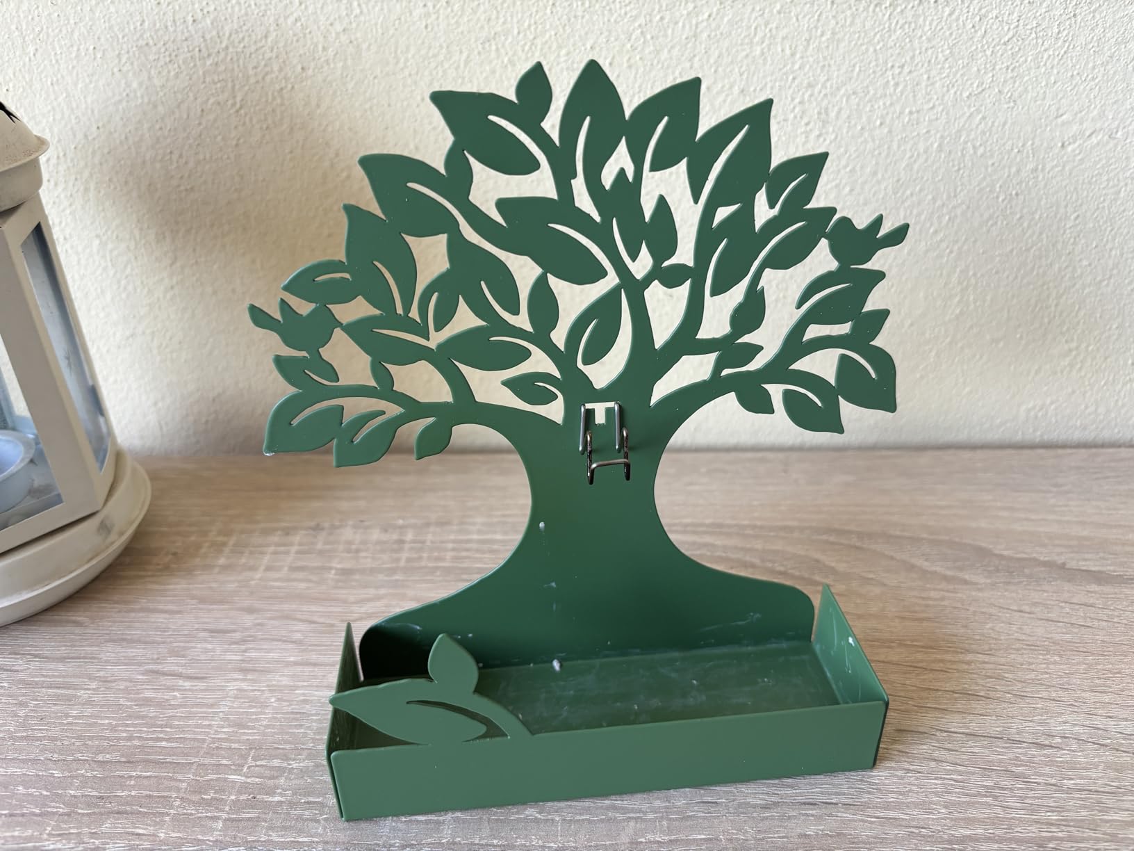 Baroni Home Casa Tortora portazampirone metallo 17x5x18 cm