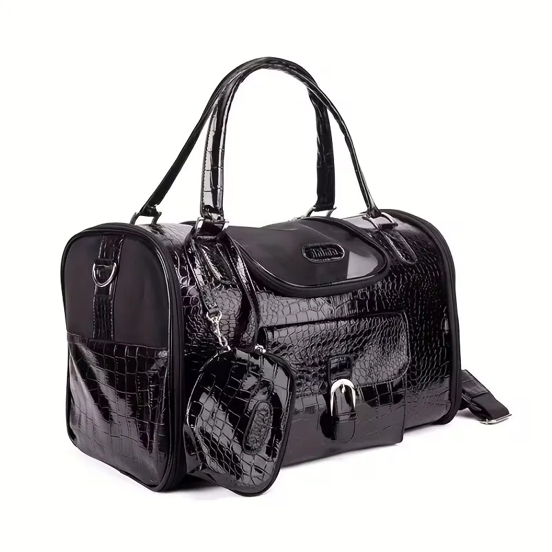 PetPlus Luxor borsa trasporto cani nera fino a 6 kg