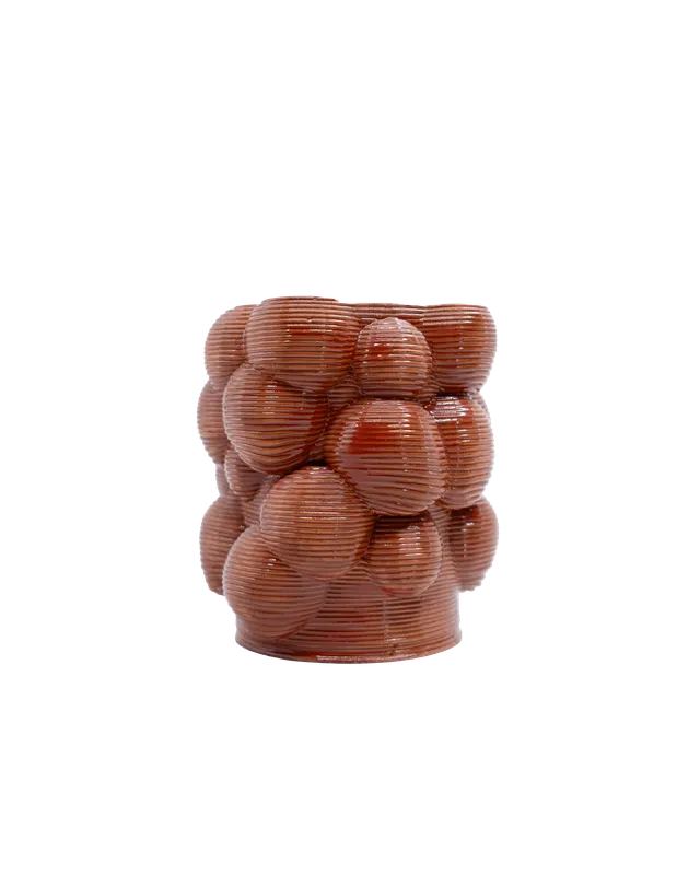 SuperForma Bolle 04 vaso smalto ramato