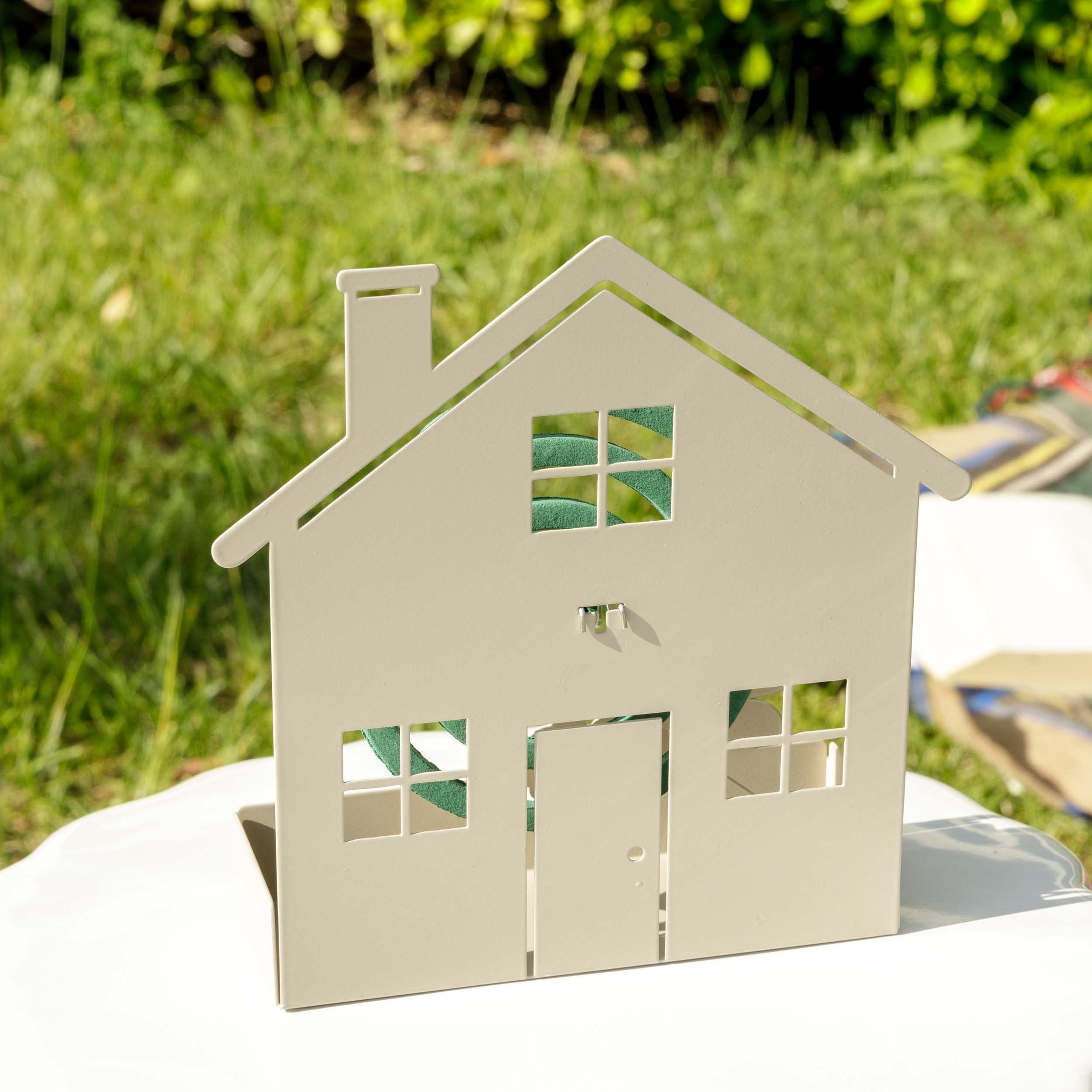 Baroni Home Casa Tortora portazampirone metallo 17x5x18 cm