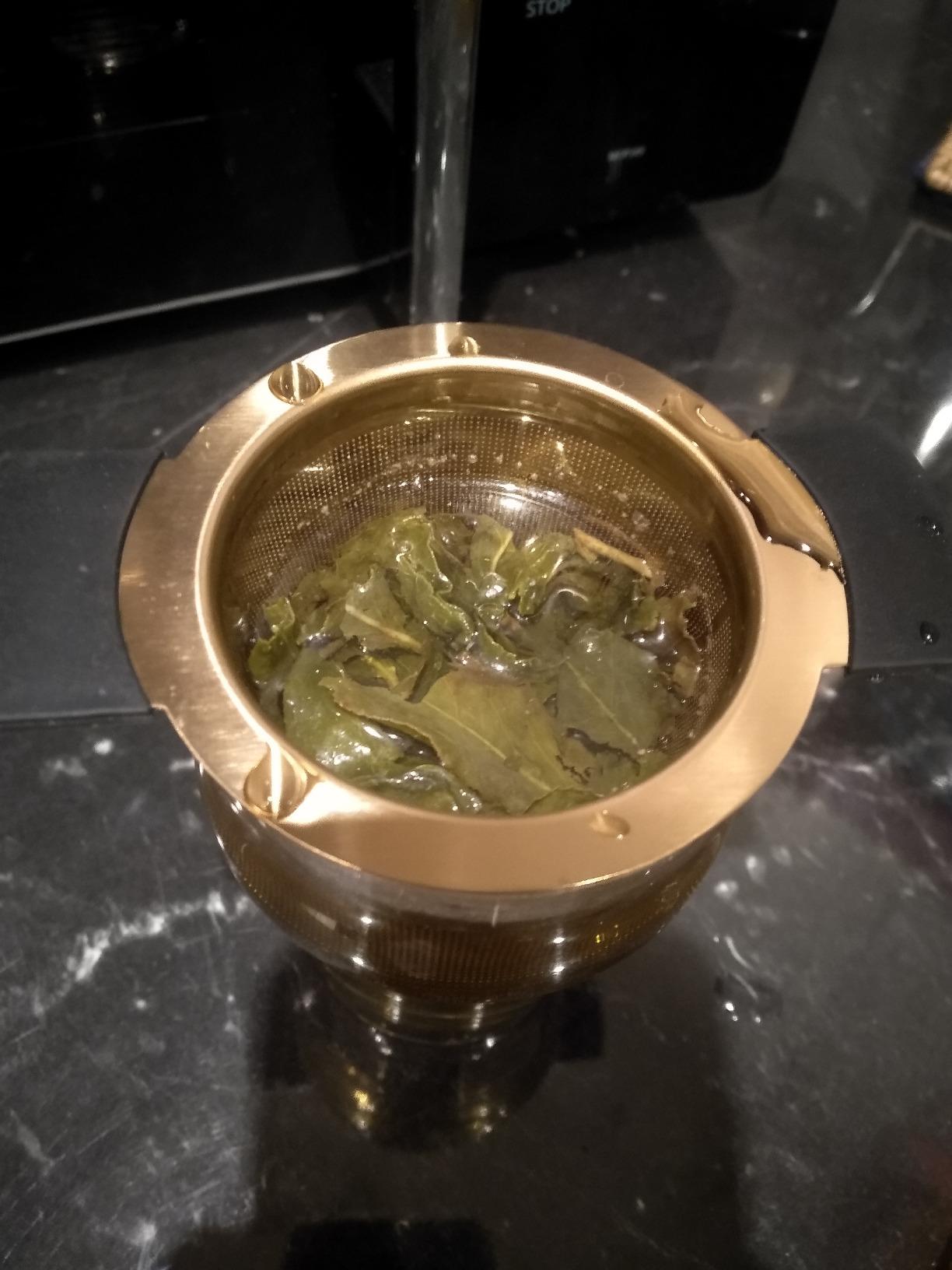 bonVIVO Puri Infusore Te Inox Rame con Coperchio