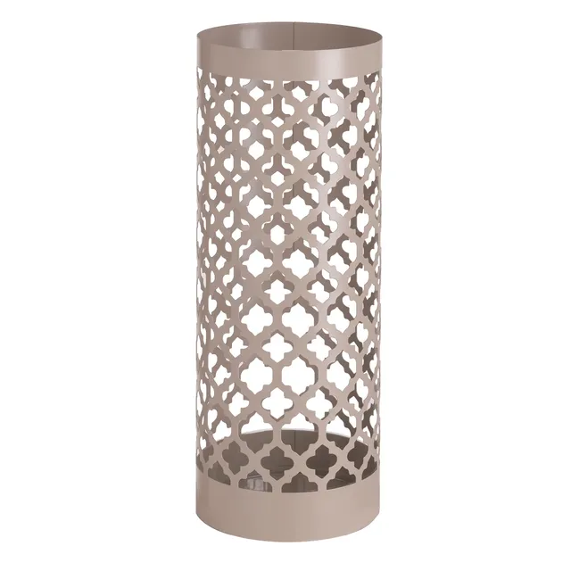 Baroni Home Classic portaombrelli tortora 19x19x49 cm metallo