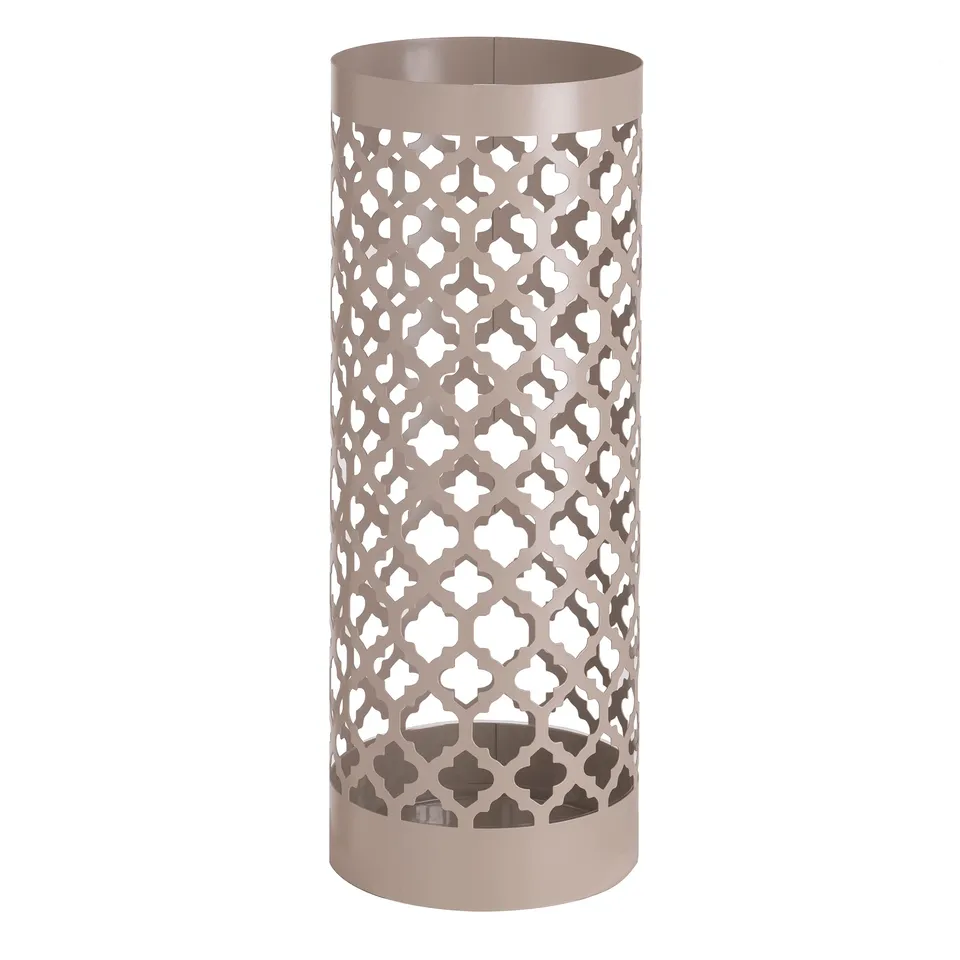 Baroni Home Classic portaombrelli tortora 19x19x49 cm metallo
