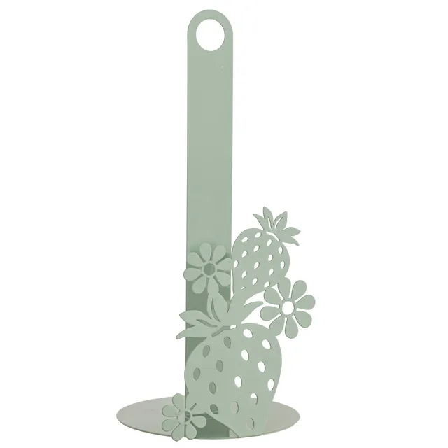 Baroni Home Fragola portascottex metallo 15x15x33 salvia
