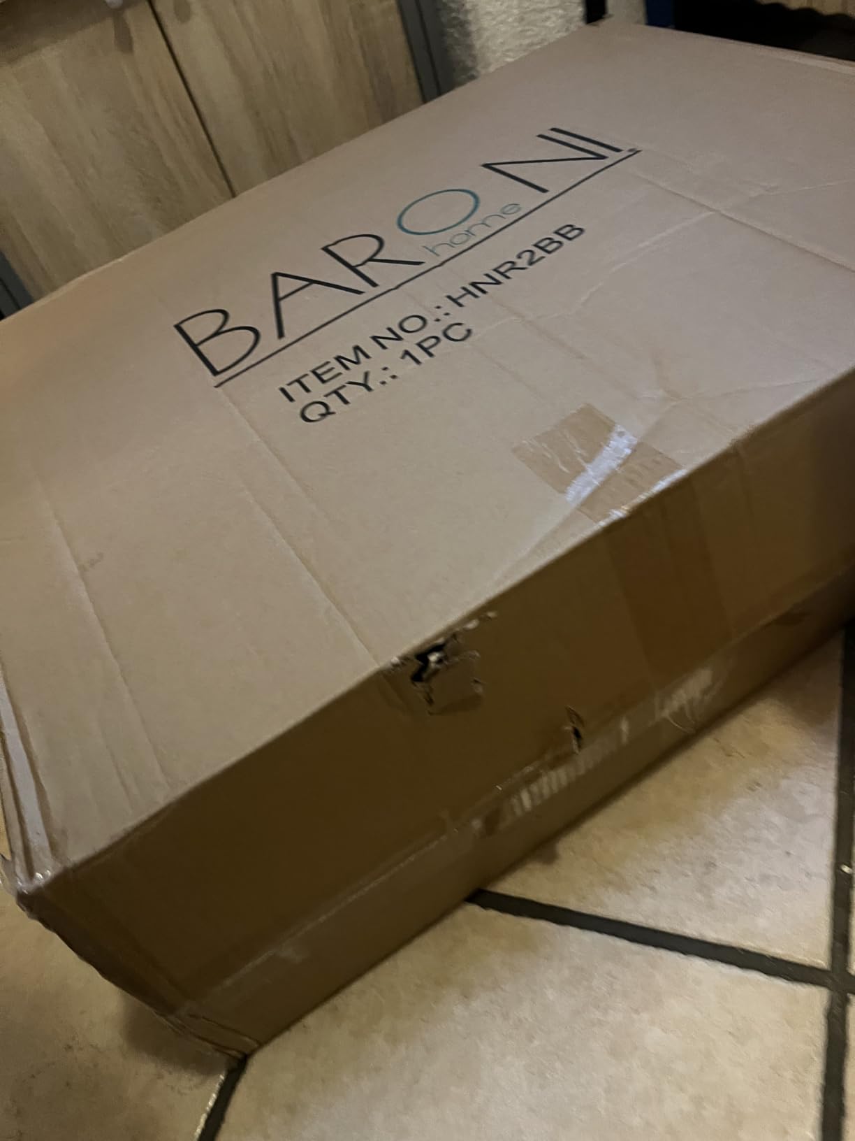 Baroni Home sedia gaming rossa reclinabile massaggio lombare
