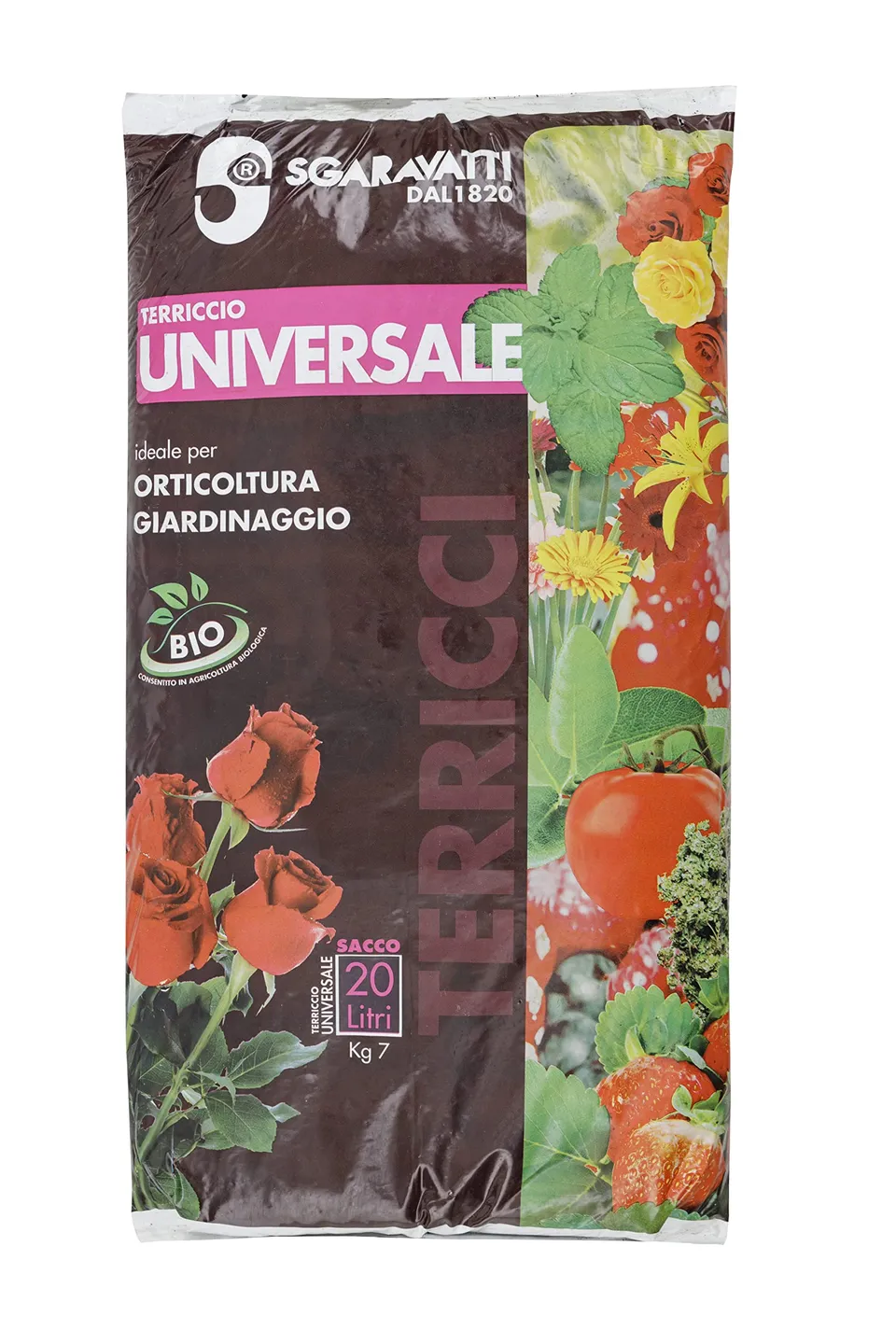 Baroni Terriccio Universale 20 Litri 7 Kg per Vaso