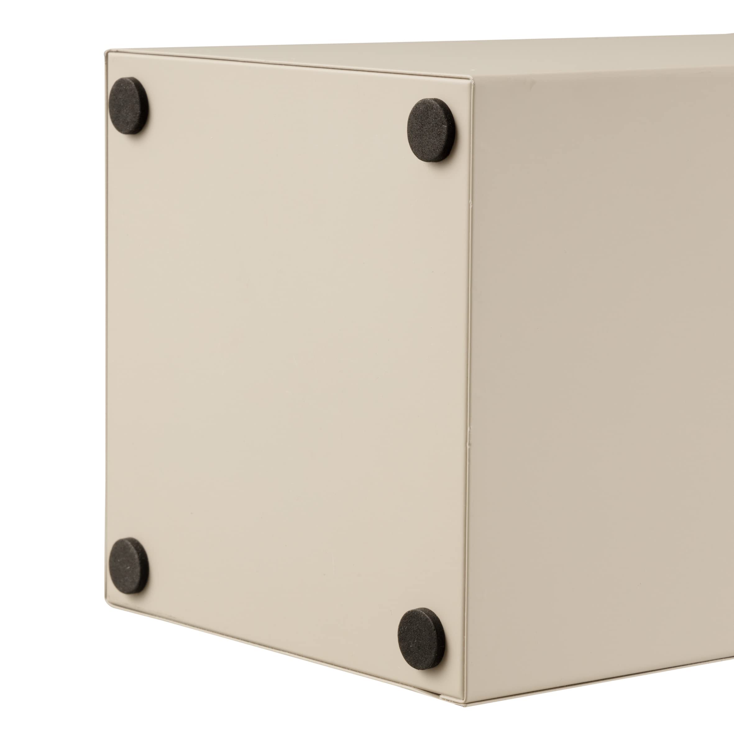 Baroni Home portaombrelli metallo tortora 15,5x15x49 cm