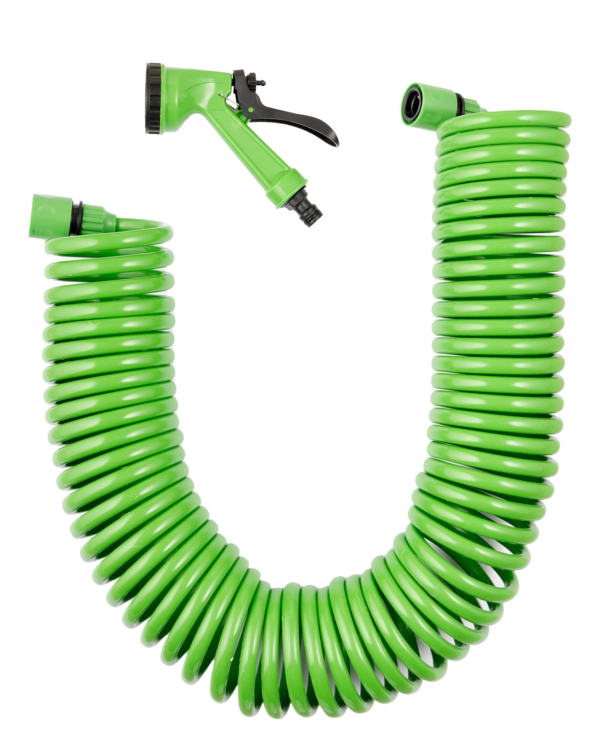 Baroni Home tubo da giardino estensibile 7,5 m con pistola 7 getti