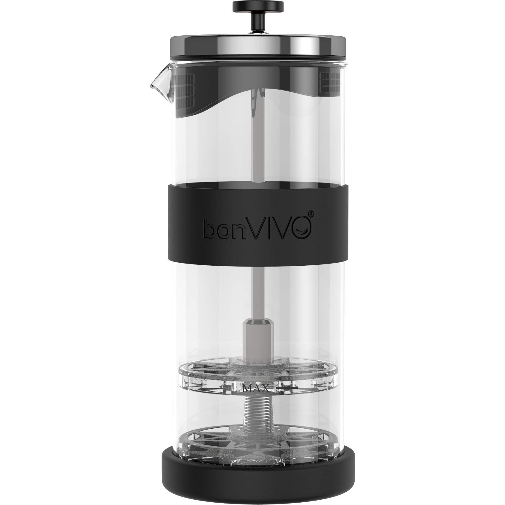 bonVIVO FOMO montalatte manuale 400 ml rame