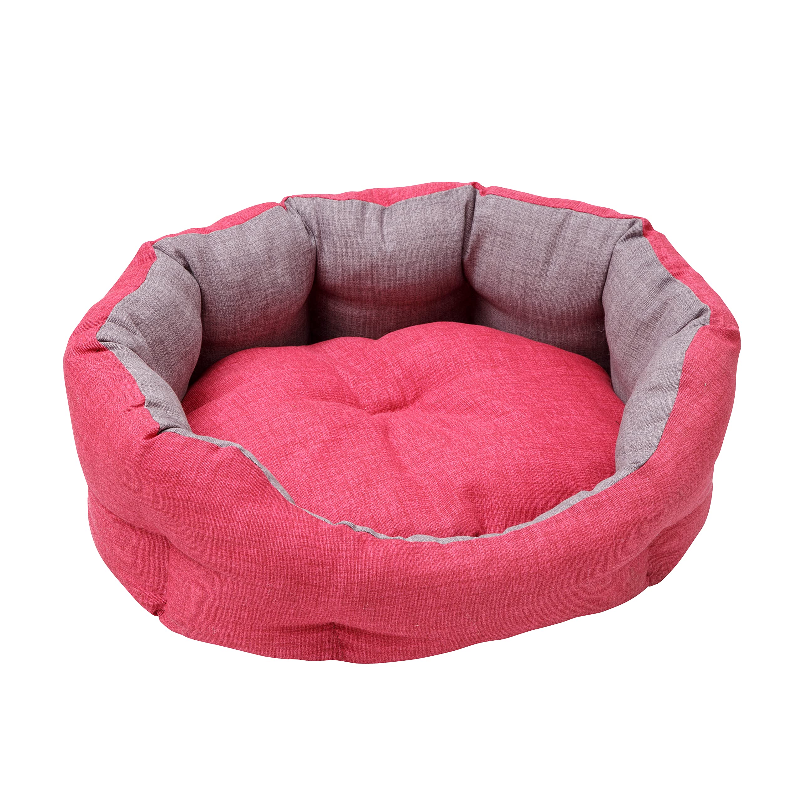 Baroni Home Cuccia Cane e Gatto 45x55 cm Grigio Bordeaux