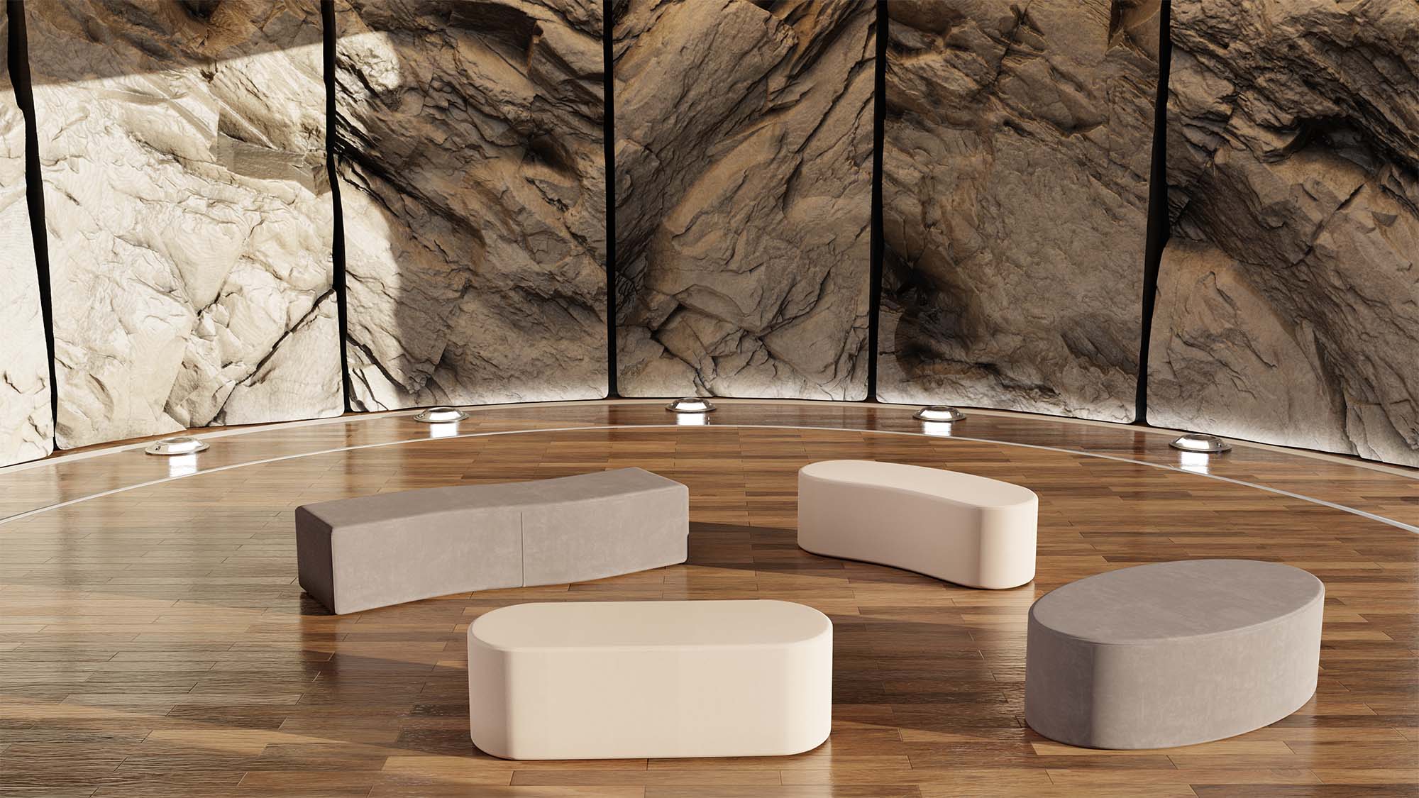 Spouf Sugar pouf rotondo soggiorno