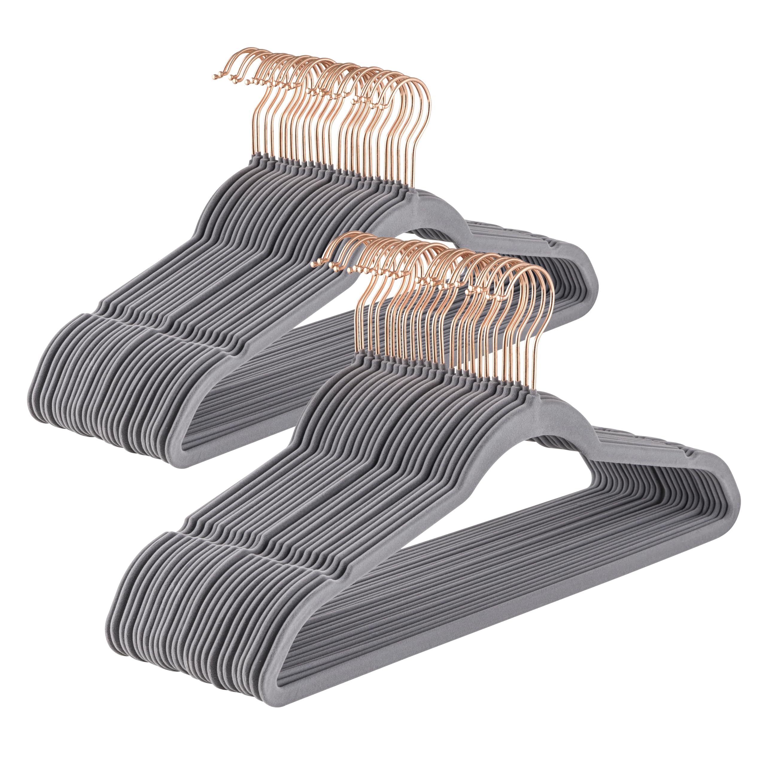 Baroni Home Grucce Velluto Panna 50 Pezzi 44,5 cm antiscivolo