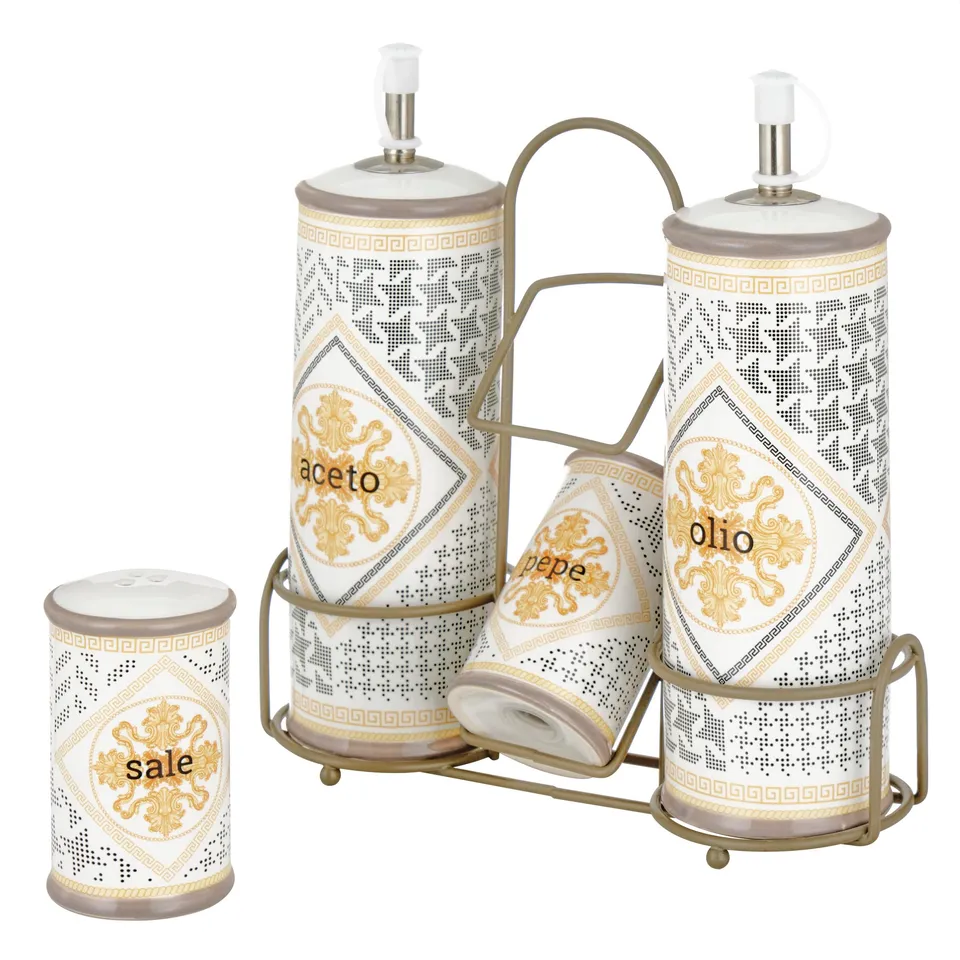 Baroni Home Domus Menage Olio Aceto Sale Pepe Ceramica