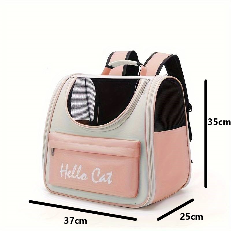 PetPlus borsa trasporto cani e gatti rosa 37x25x35cm