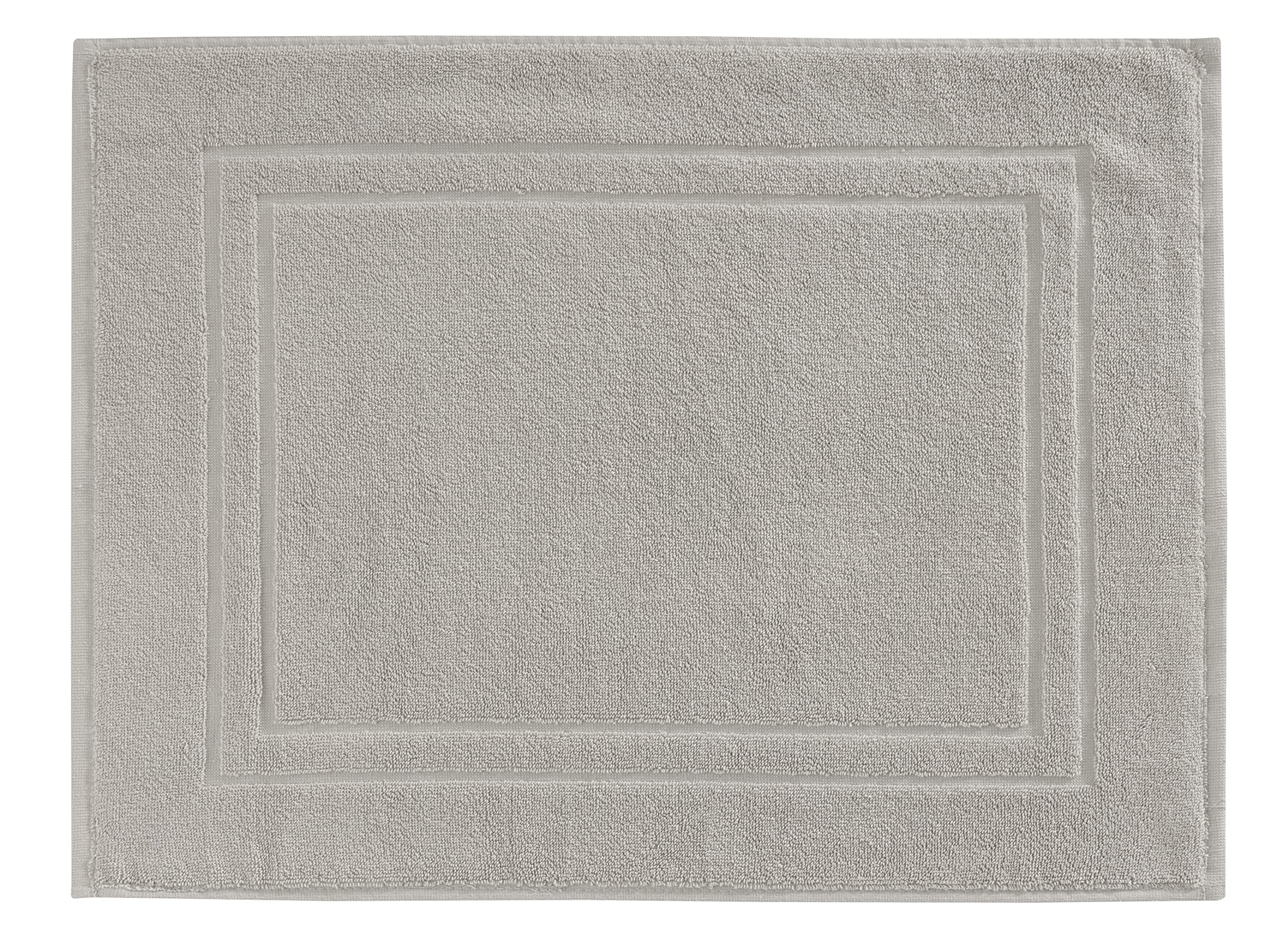 Baroni Home Tappetino Bagno Cotone Bianco 45x60 cm