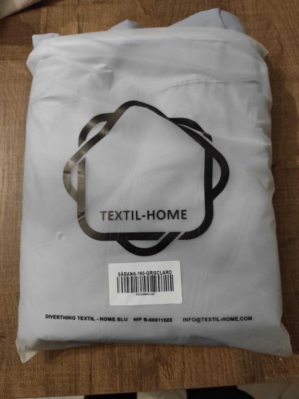 Textilhome EasyCosy Set Lenzuola Singolo 105x200 Grigio Chiaro 3 Pezzi