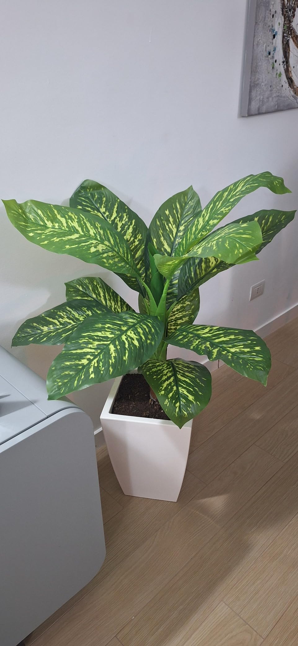 Baroni Home Pianta Artificiale Dracaena 100 cm da Interno