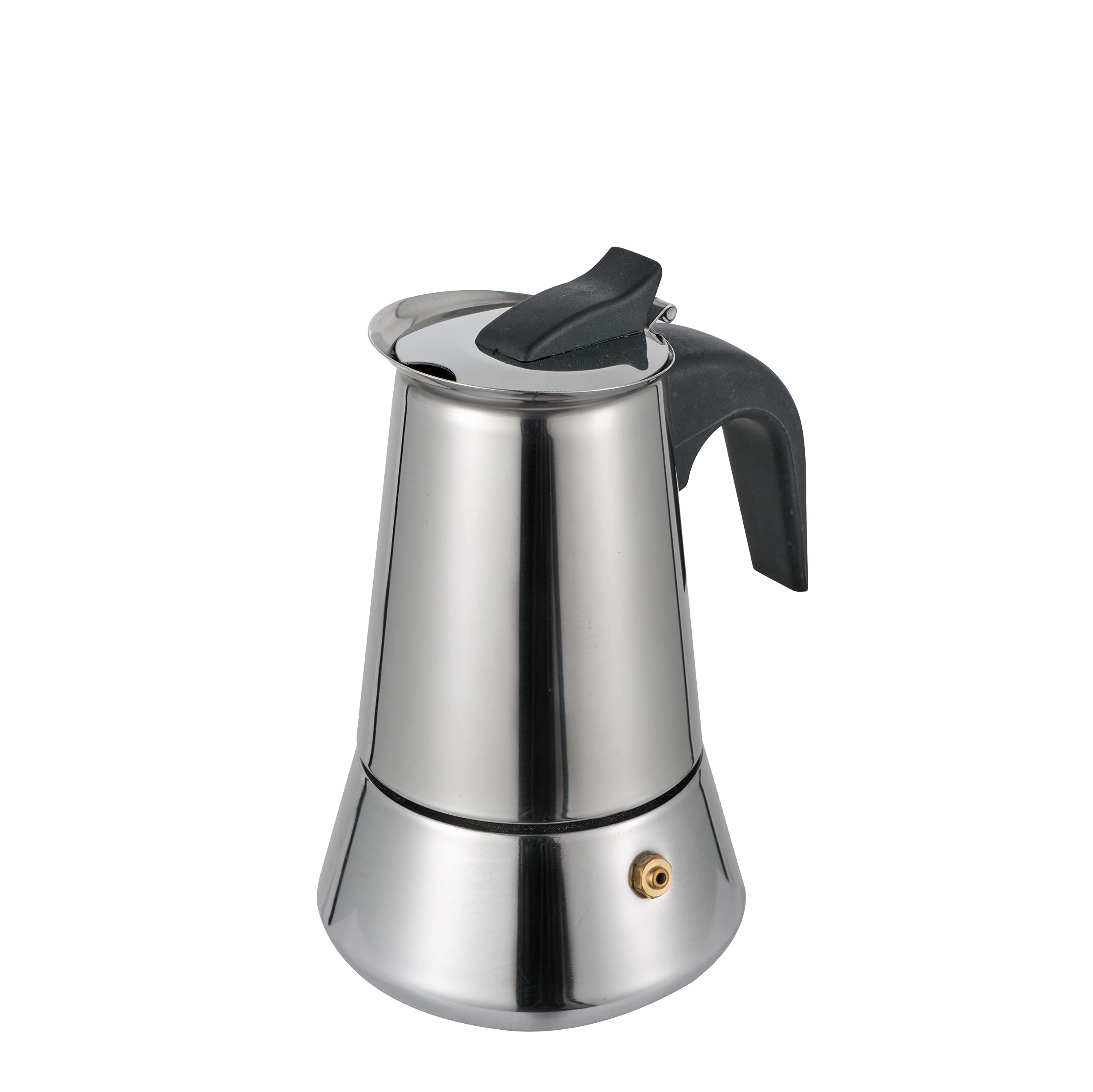 Baroni Moka Express Caffettiera Acciaio 2 Tazzine