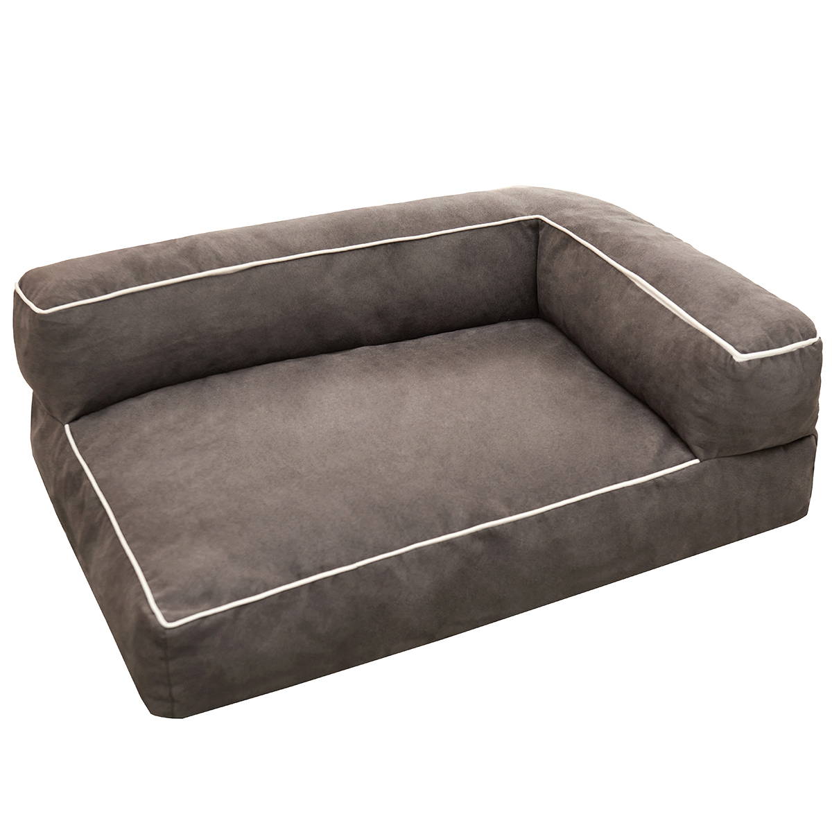 PetPlus Chaiselongue divano cane grigio viscoelastico