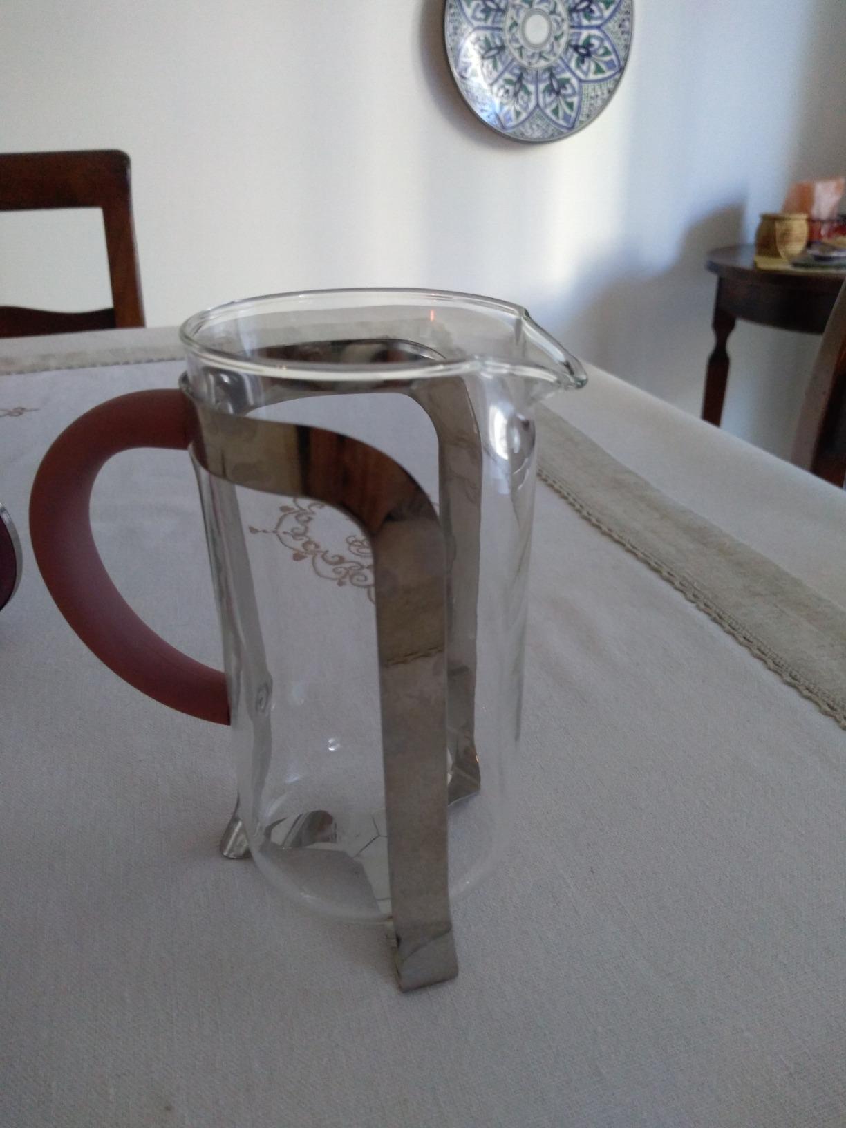 bonVIVO caraffa vetro borosilicato 1 L ricambio french press