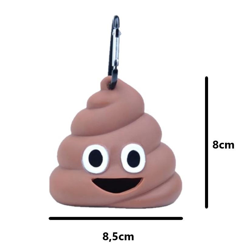 PetPlus dispenser sacchetti cane marrone 8 cm