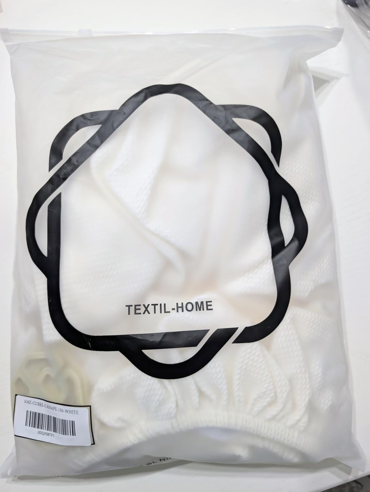 Textilhome Coprisommier Elastico Bianco 180x200 cm King Size
