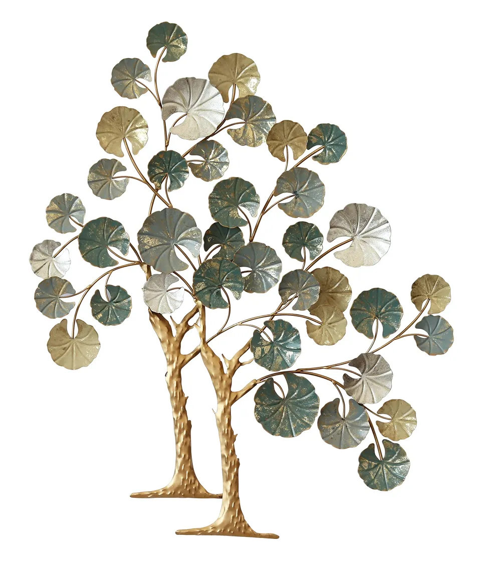 Baroni Montemaggi Quadro 3D Alberi Metallo 78x95 cm