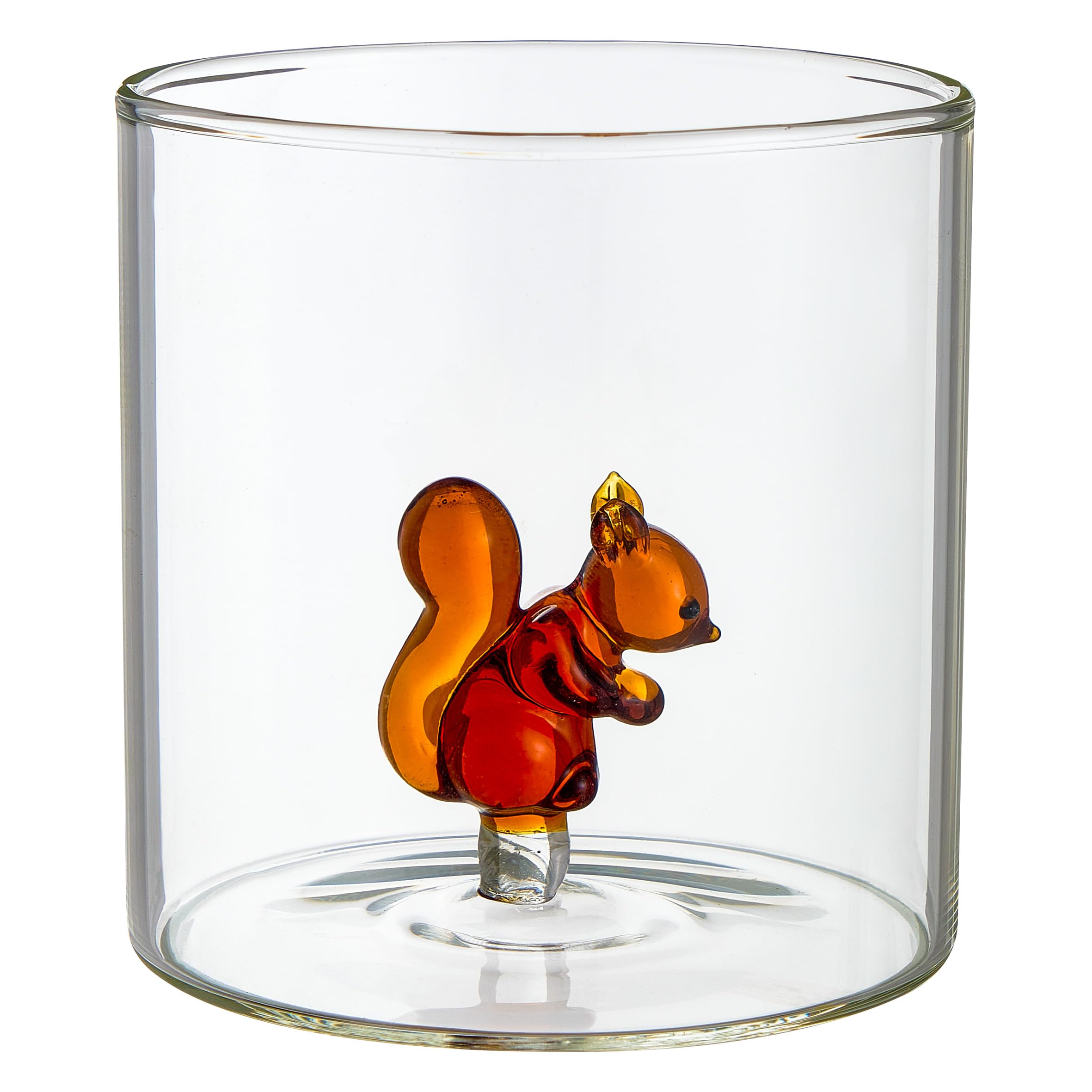 Baroni Home Set 6 Bicchieri Vetro 32 CL Animali Borosilicato