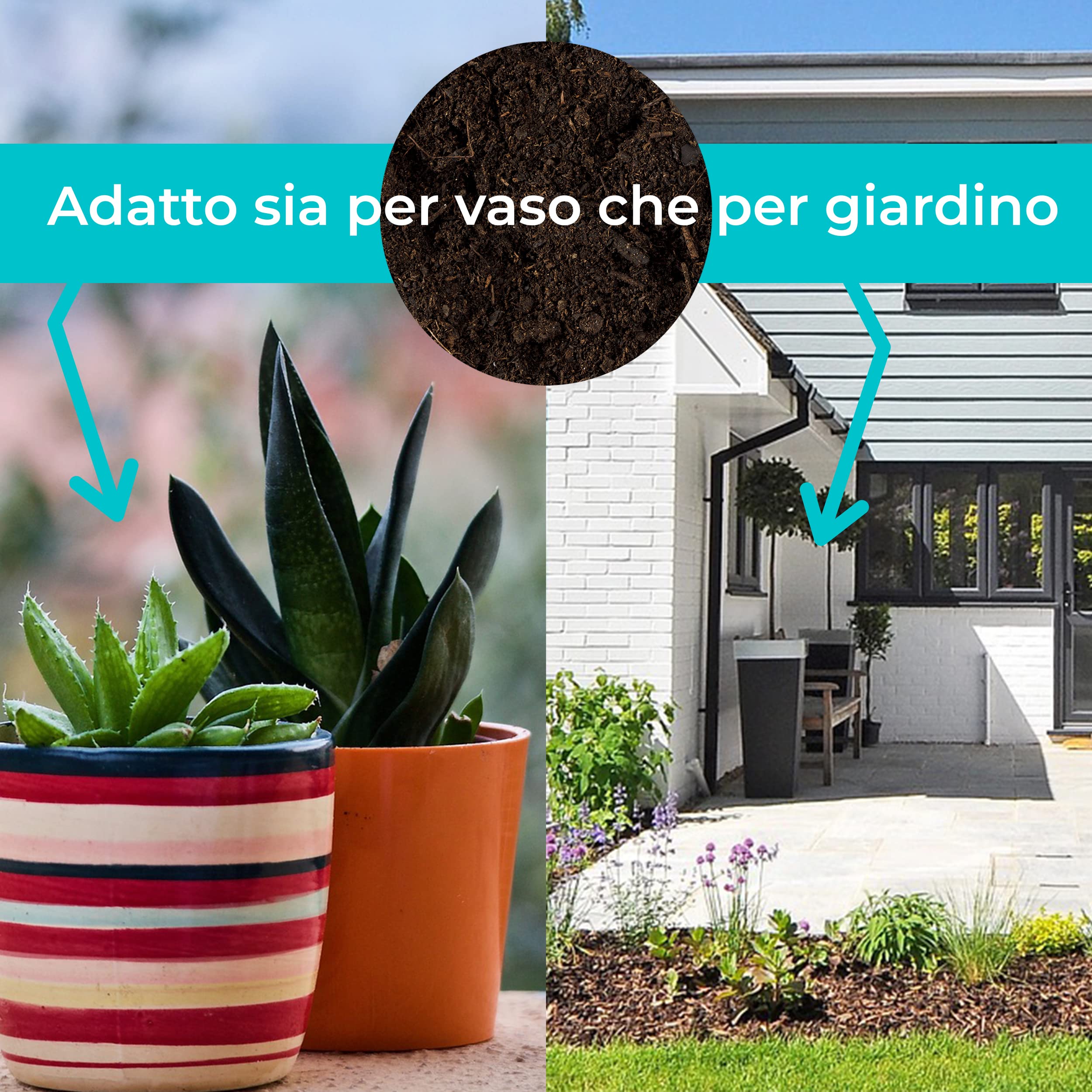 Baroni Terriccio Universale 20 Litri 7 Kg per Vaso