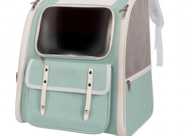 PetPlus Borsa Trasportino per Cani Gatti 37 cm Blu