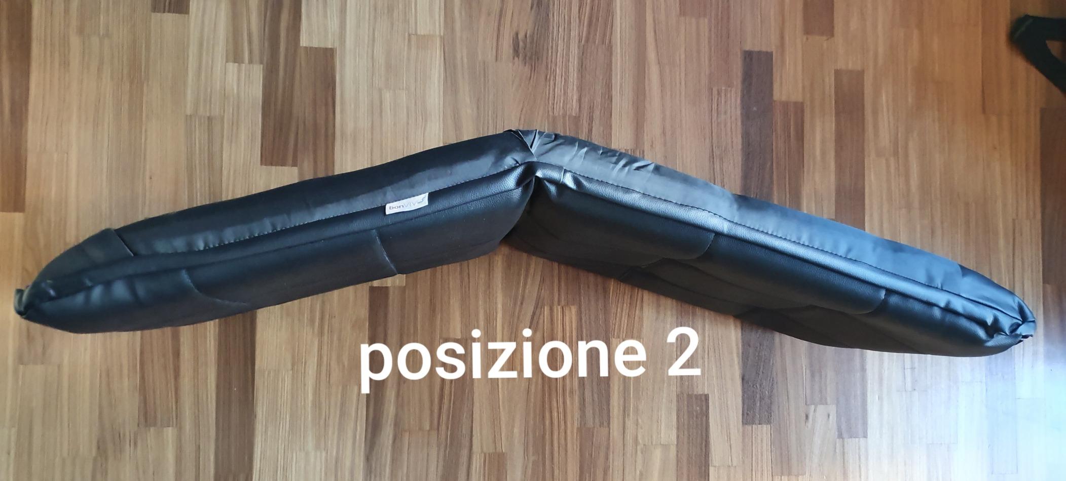 bonVIVO EASY Comfort Poltrona da Terra Pieghevole 5 Posizioni