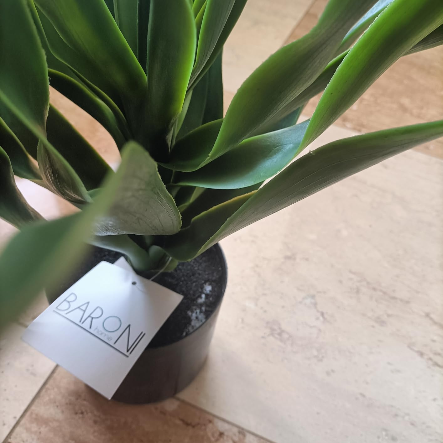 Baroni Home Pianta Artificiale Dracaena 100 cm da Interno