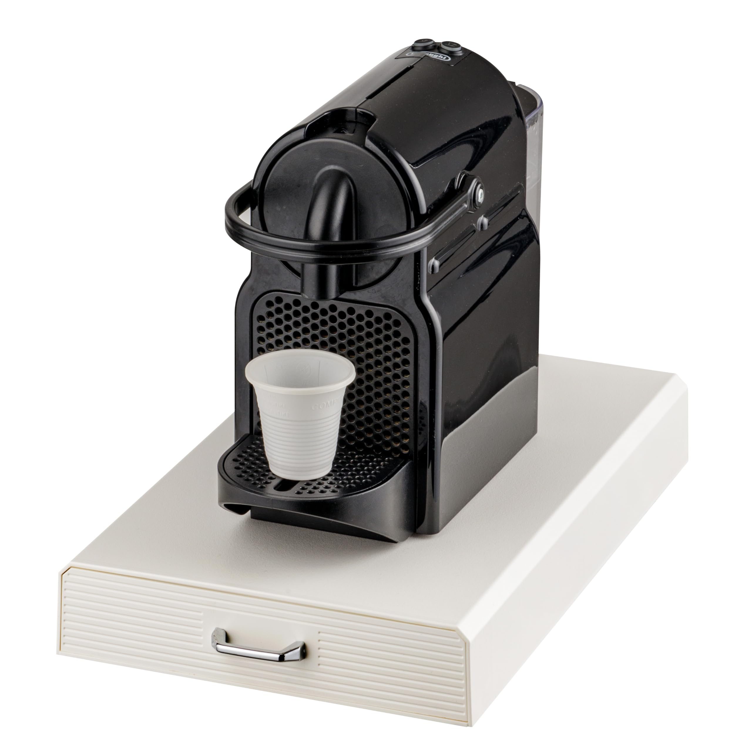 Baroni Home Coffee Station Nera Porta Capsule 55 Capsule 11 Scomparti