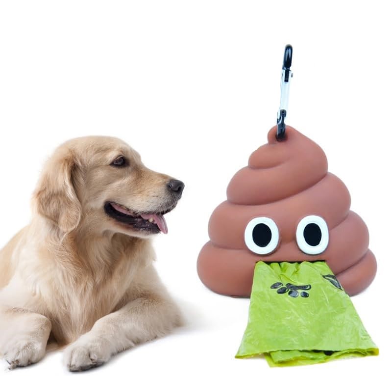 PetPlus dispenser sacchetti cane marrone 8 cm