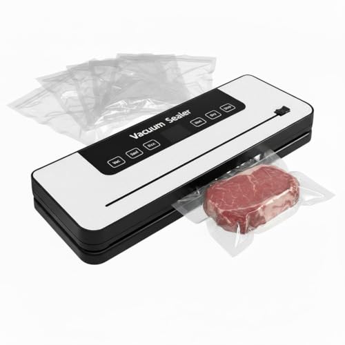 Baroni Home macchina sottovuoto automatica 30 sacchetti LED