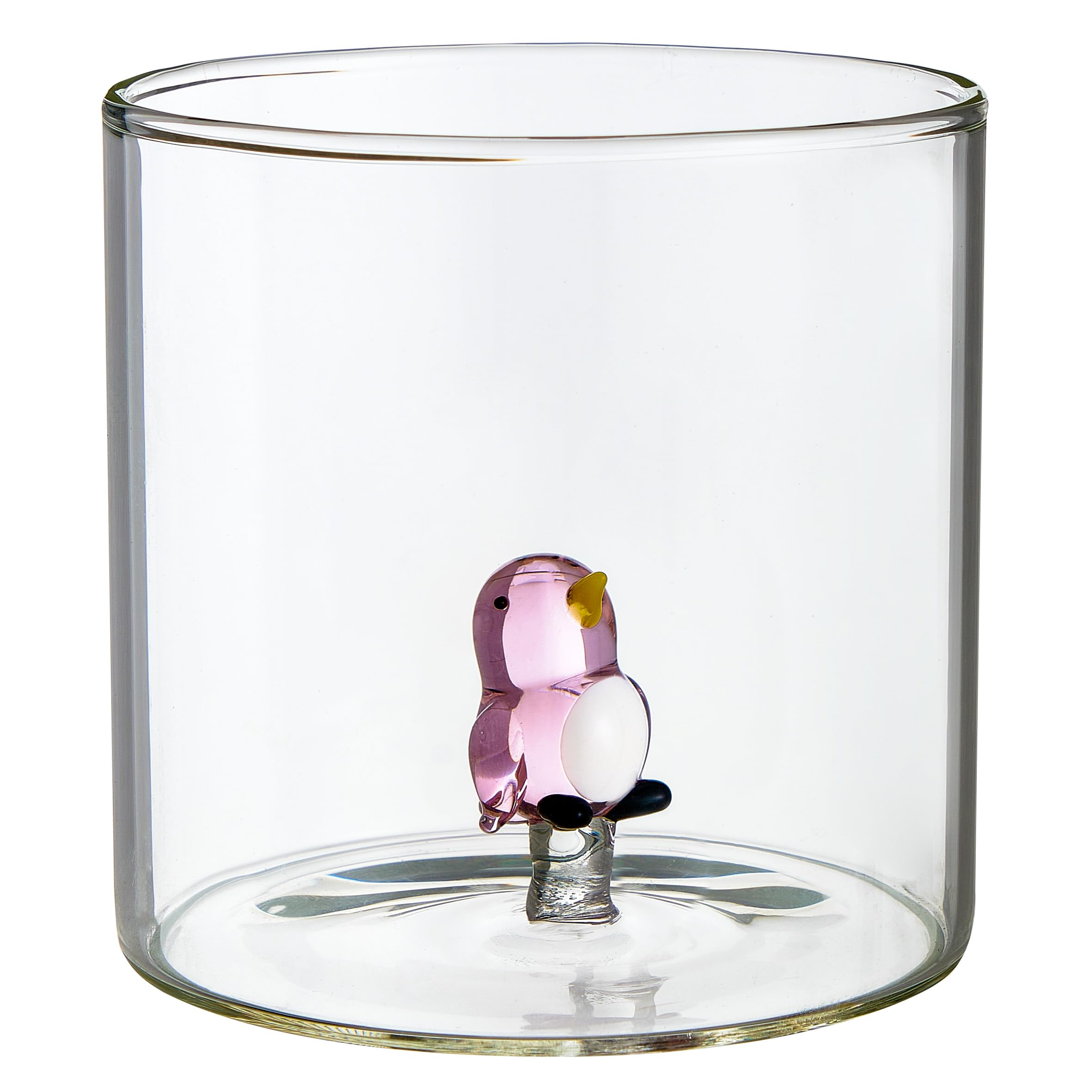Baroni Home Set 6 Bicchieri Vetro 32 CL Animali Borosilicato