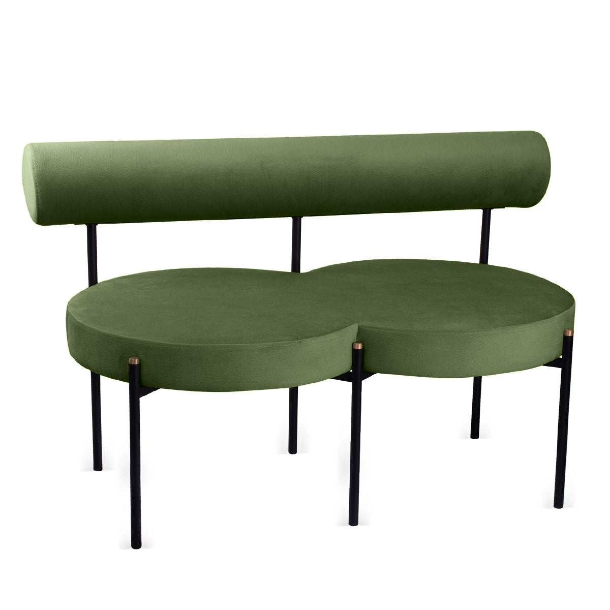 Spouf Otto Divano club in tessuto