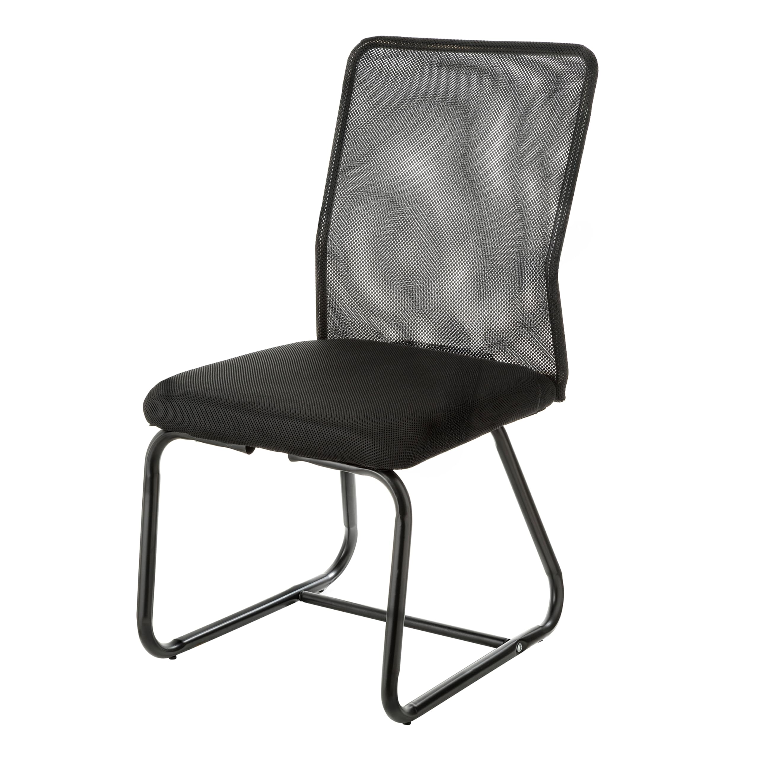 Baroni Home sedia ufficio nera girevole 98 cm con braccioli